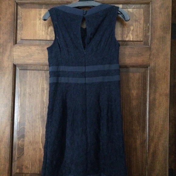 🥳B-DAY SALE❤️NWT NANETTE LEPORE Blue Lace Dress - Picture 5 of 8